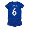 Baby Fußballbekleidung Chelsea Thiago Silva #6 Heimtrikot 2022-23 Kurzarm (+ kurze hosen)
